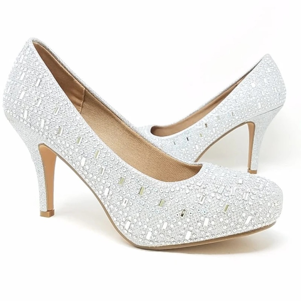 🆕 Delicacy | Riley Sparkle Diamond Heels